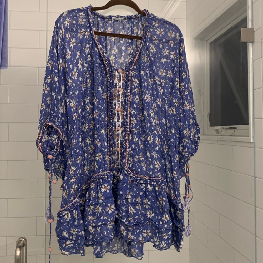 Poupette st Barth coverup mini beach dress